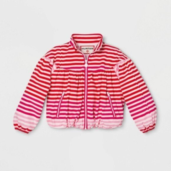 Hunter for Target | Girls Striped Performance Jacket | Size Extra Large - Picture 2 of 12